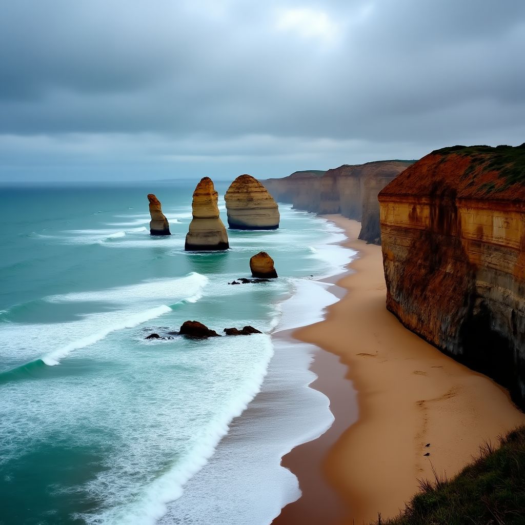 The Twelve Apostles on the Great Ocean Road